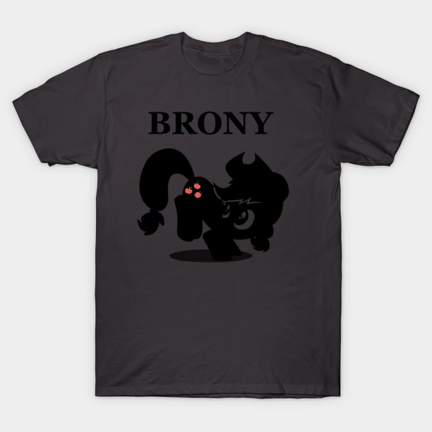 AppleJack Brony T-Shirt by MenaceRat